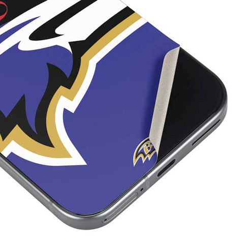 NFL Baltimore Ravens Large Logo Google Pixel 9 Skin